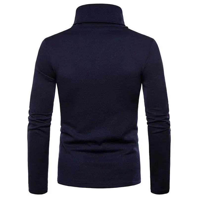 Turtleneck Casual Thermal Long Sleeve Slim Fit Jumper