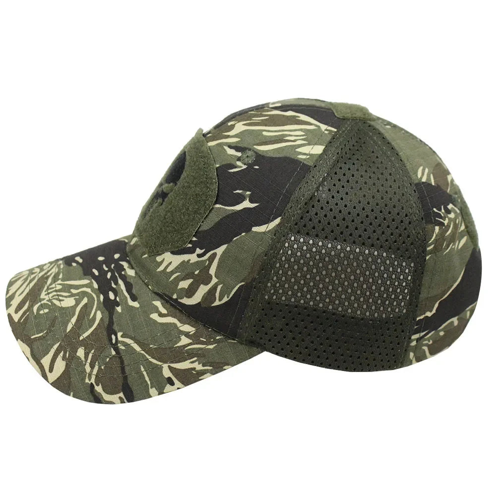 Camo Seals Skull Tactical Baseball Cap