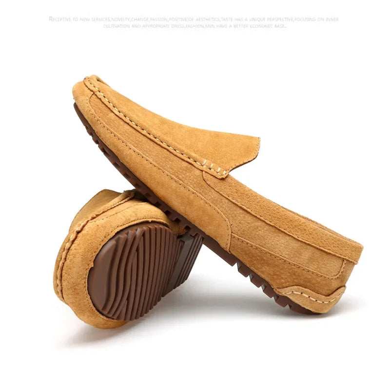 Suede Leather Luxury Loafers