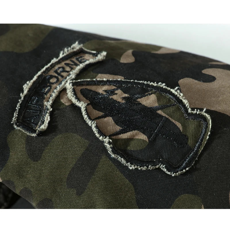 Winter Padded And Thickened Military Camouflage Jacket