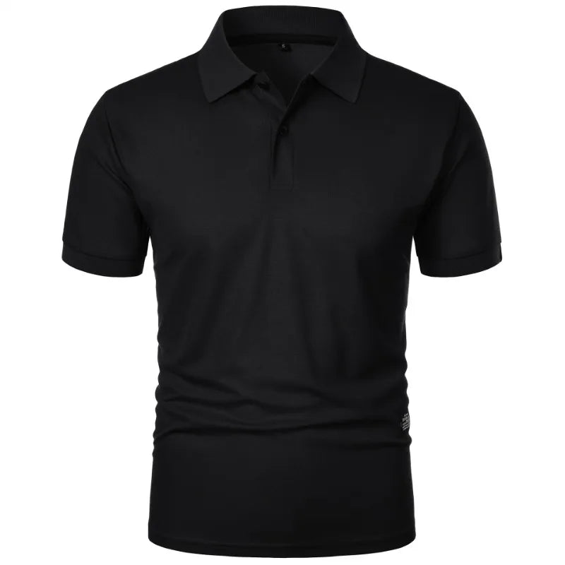 Animal Game Solid Color Polo Shirt