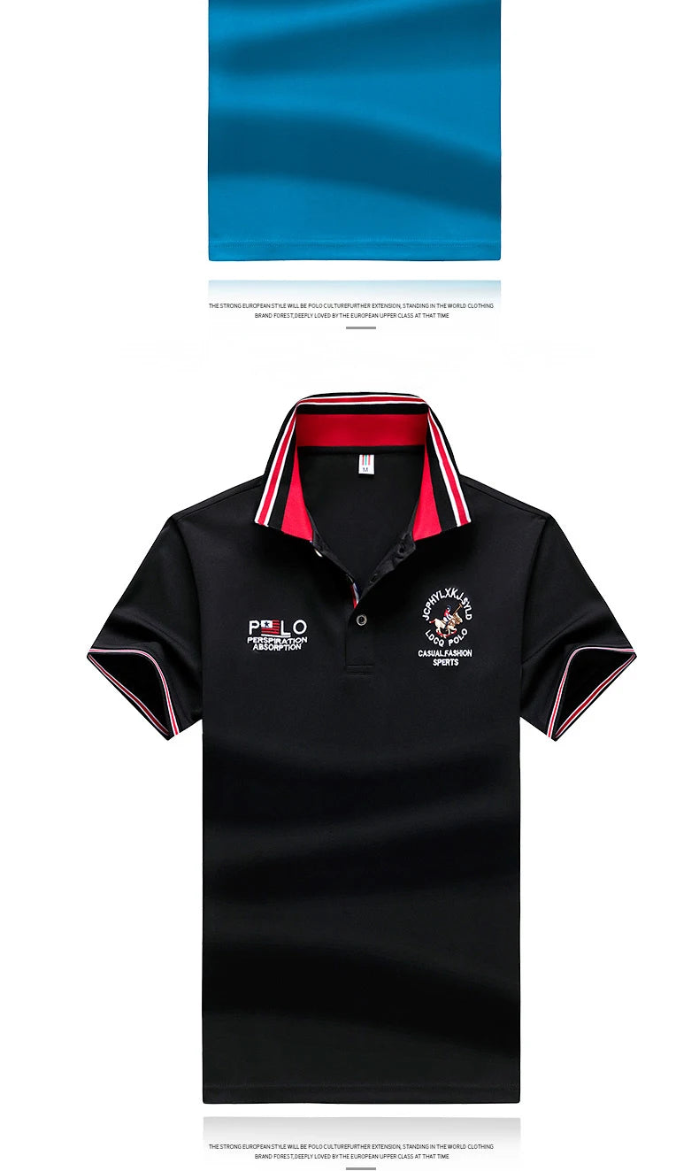 Jersey Golf Polo Shirts