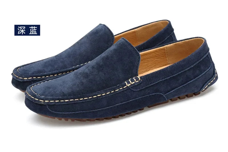 Suede Leather Luxury Loafers