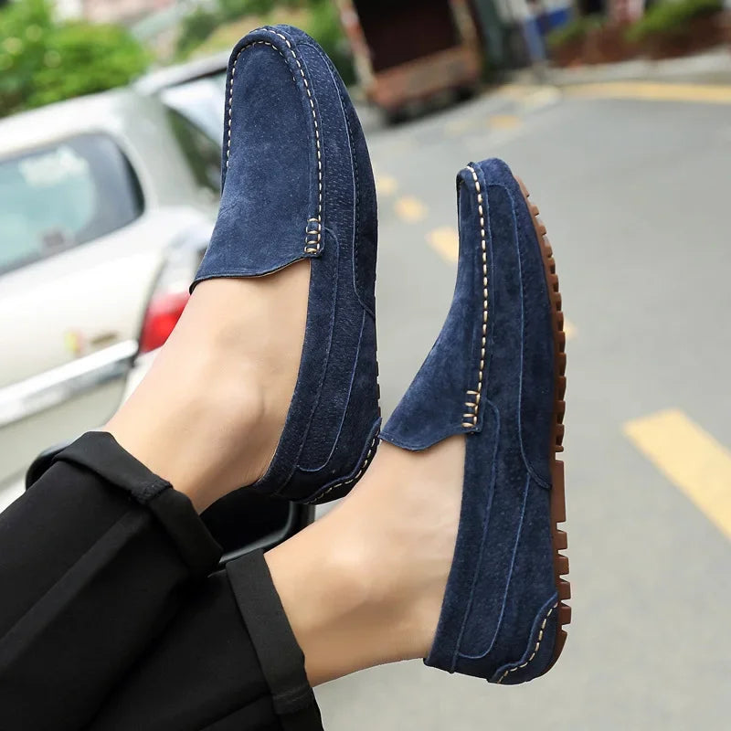 Suede Leather Luxury Loafers