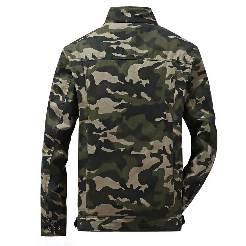 Winter Padded And Thickened Military Camouflage Jacket