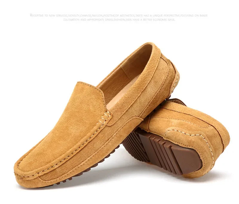 Suede Leather Luxury Loafers