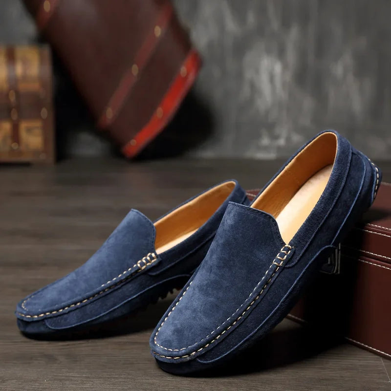 Suede Leather Luxury Loafers