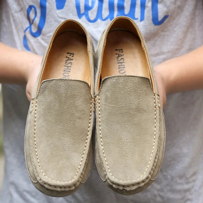 Suede Leather Luxury Loafers