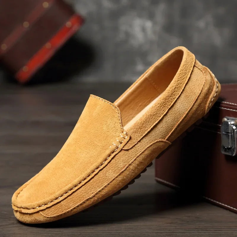 Suede Leather Luxury Loafers