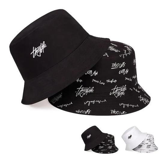 Graffiti Printed Fisherman Hat