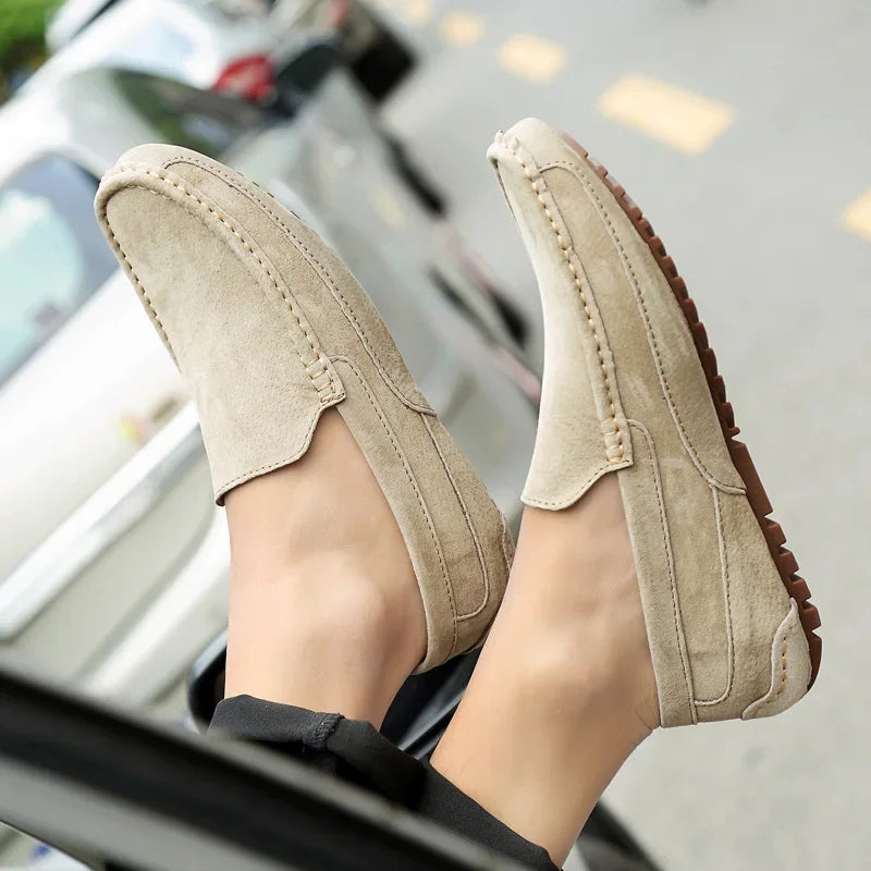 Suede Leather Luxury Loafers