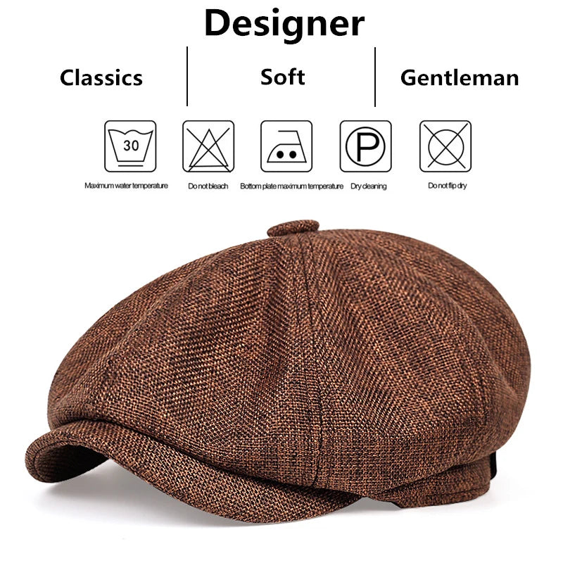 Men’s Casual Newsboy Hat