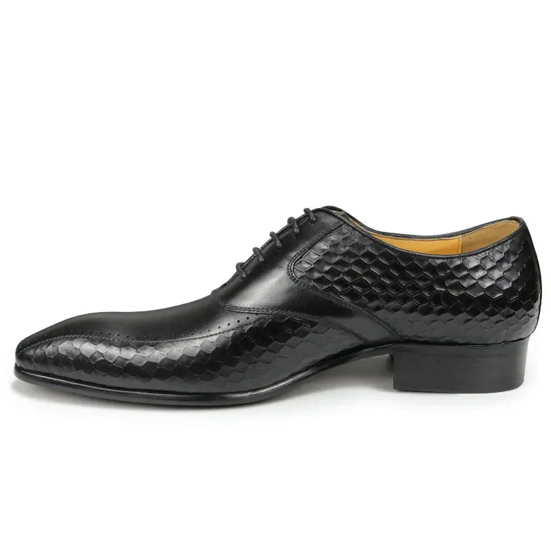 Leather Casual Social Oxfords Shoes