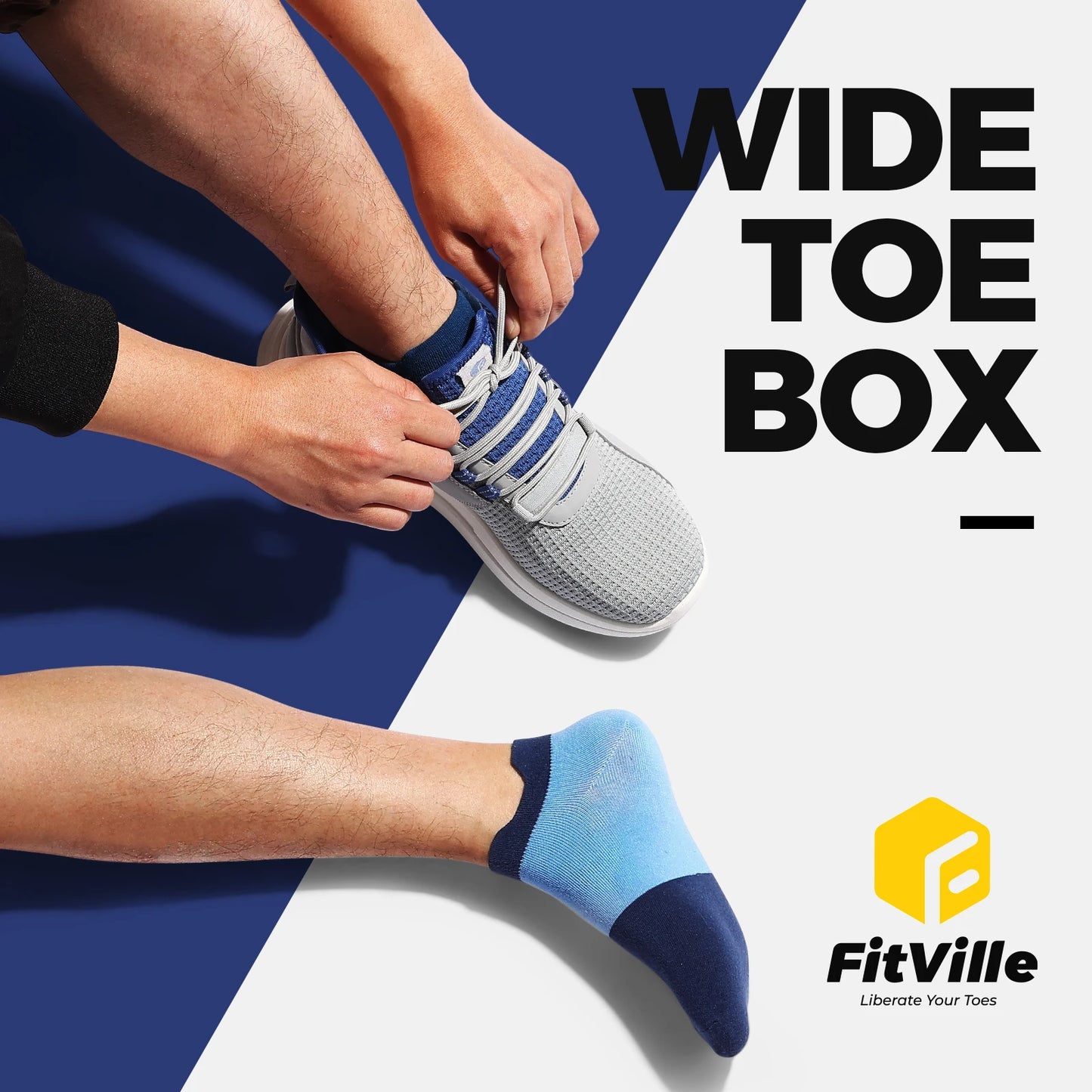 FitVille Shoes Extra Wide Lightweight for Swollen Feet Orthopedic Foot Pain Relief Road Running & Walking Trainers