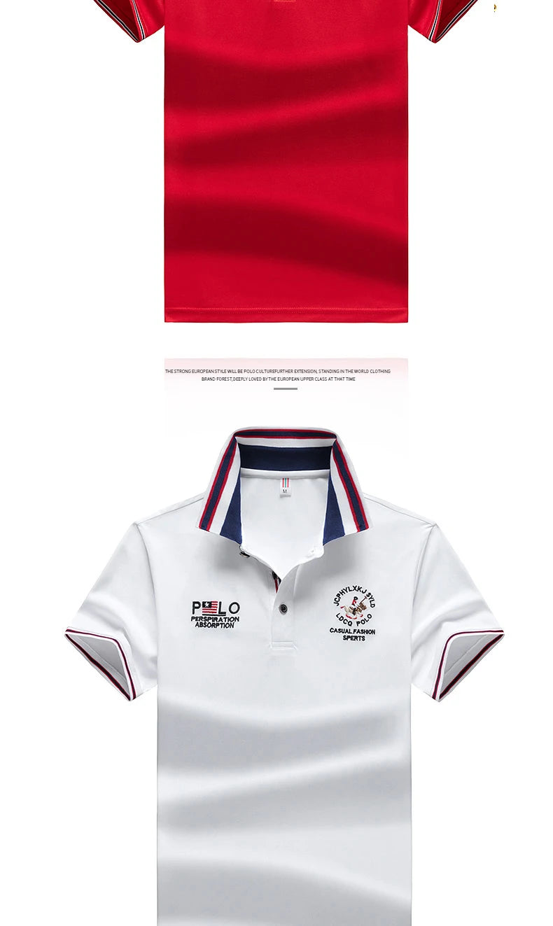 Jersey Golf Polo Shirts