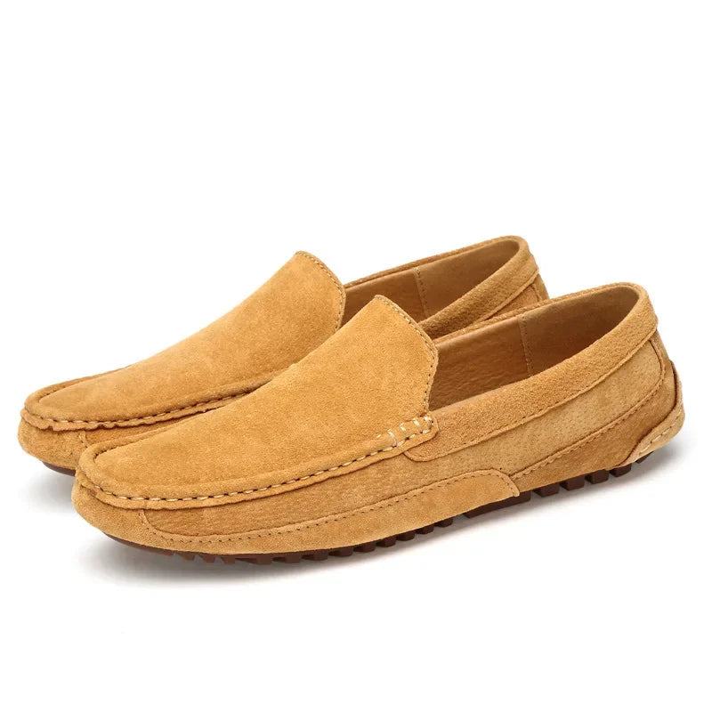 Suede Leather Luxury Loafers