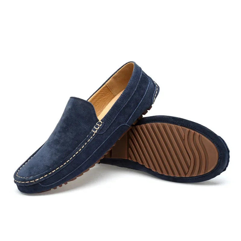 Suede Leather Luxury Loafers