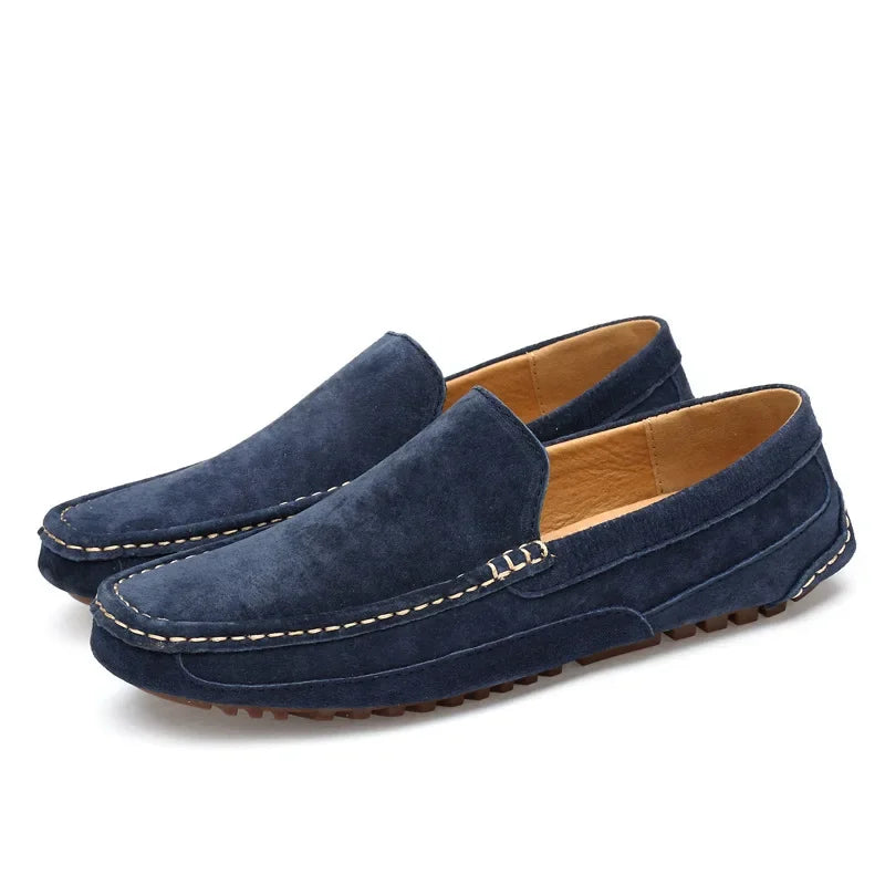 Suede Leather Luxury Loafers