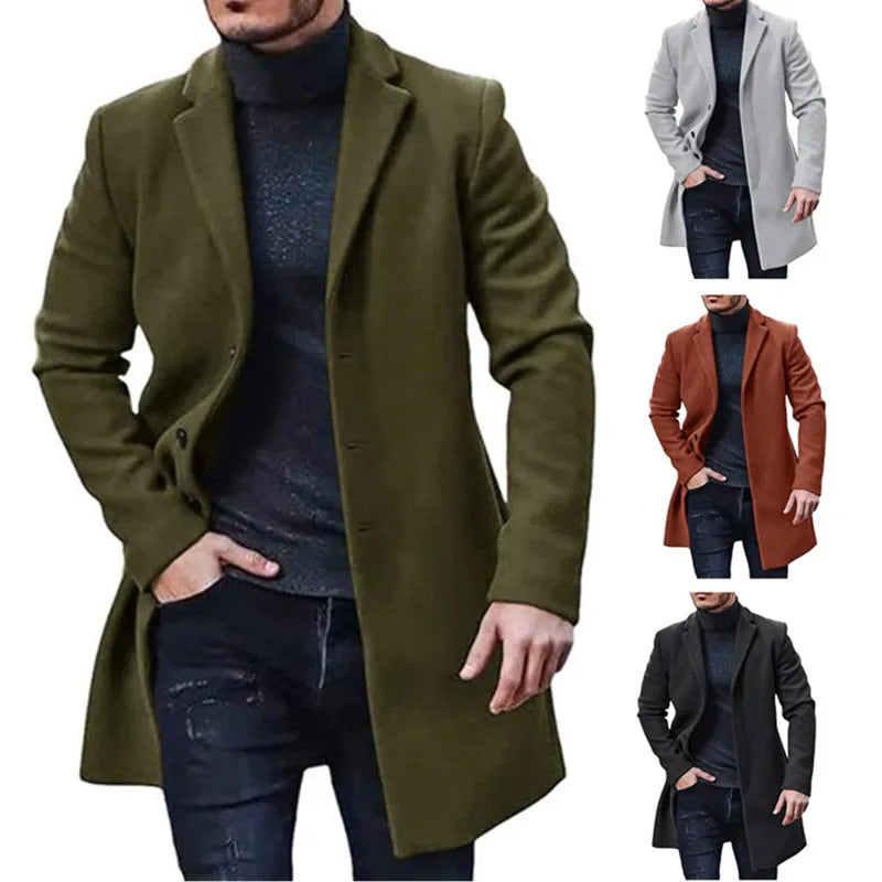 Solid Color Smart Jacket