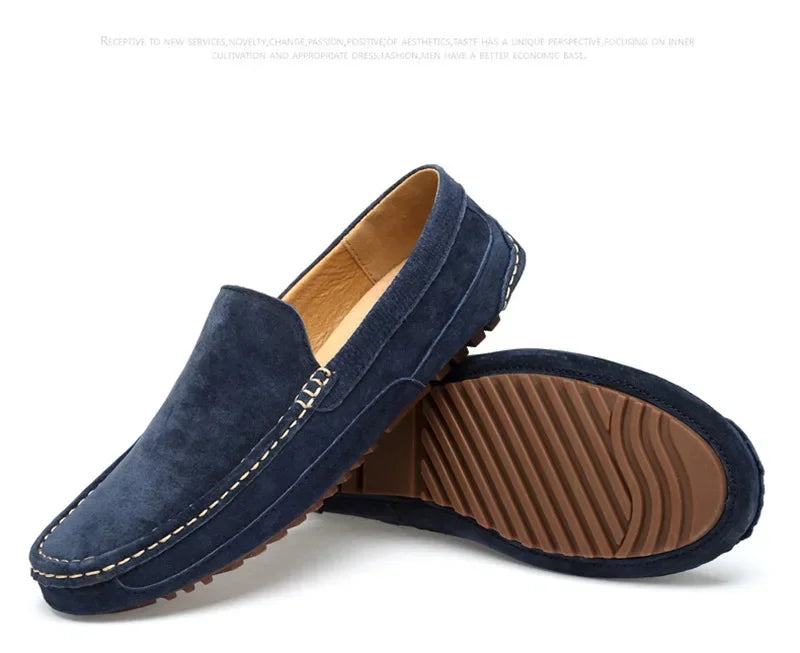 Suede Leather Luxury Loafers