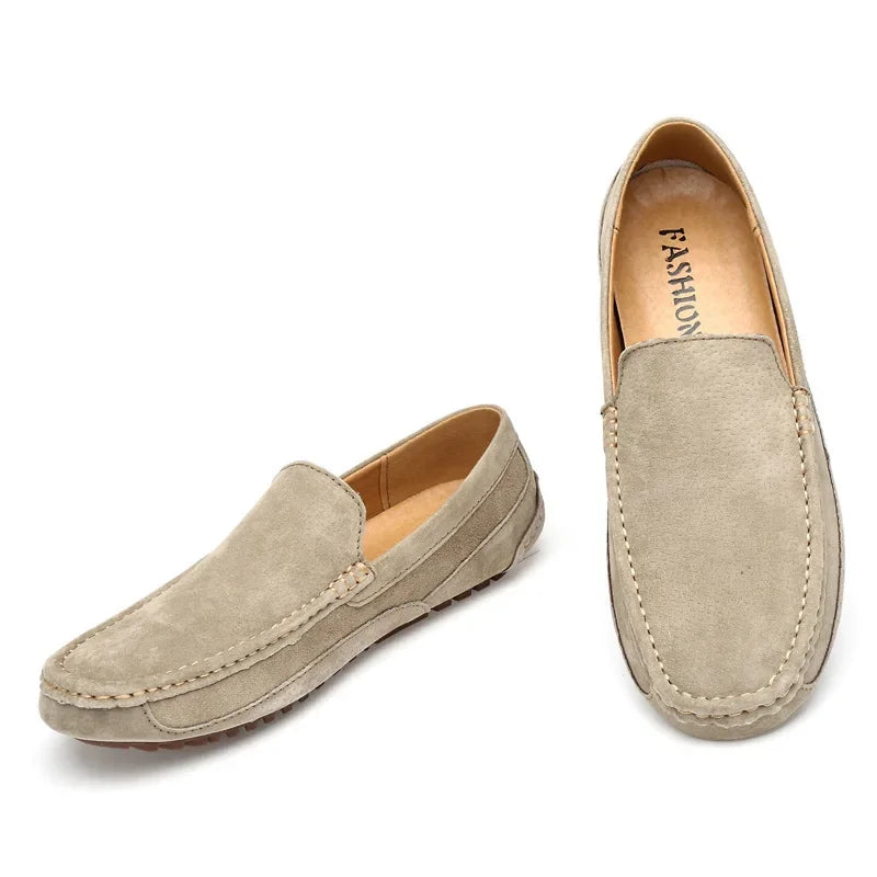 Suede Leather Luxury Loafers