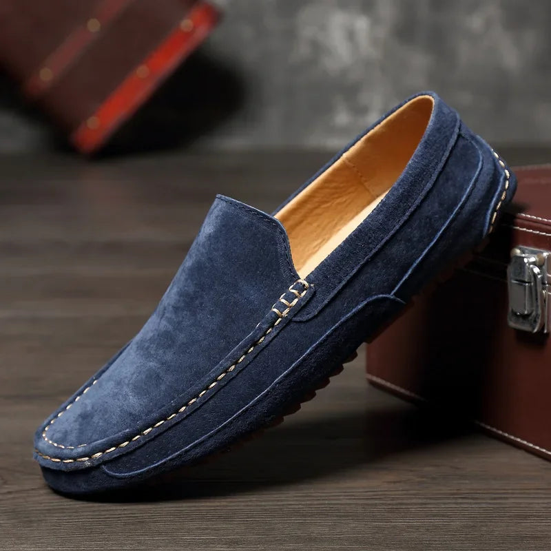 Suede Leather Luxury Loafers