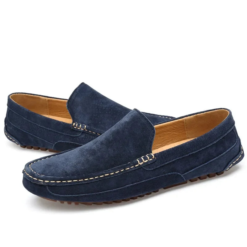 Suede Leather Luxury Loafers