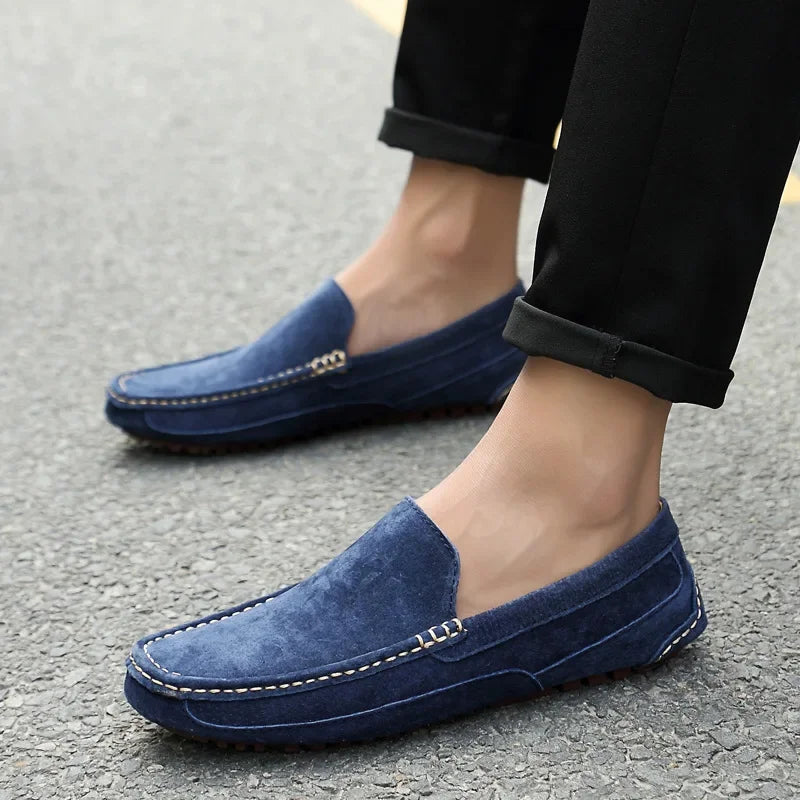 Suede Leather Luxury Loafers