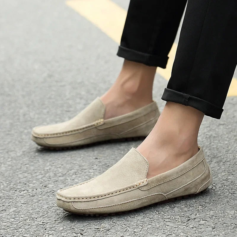 Suede Leather Luxury Loafers