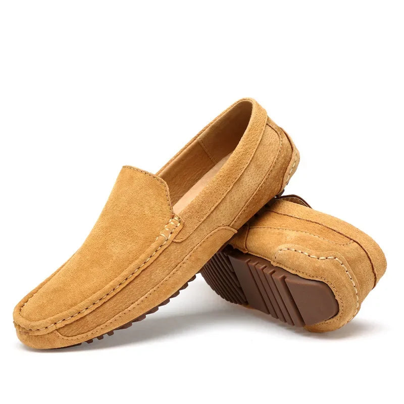 Suede Leather Luxury Loafers