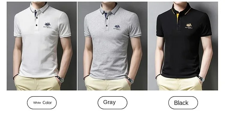 Short Sleeve polo Luxury Top