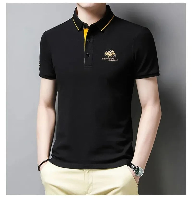 Short Sleeve polo Luxury Top