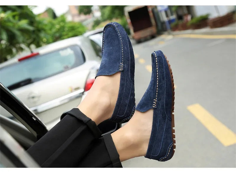 Suede Leather Luxury Loafers