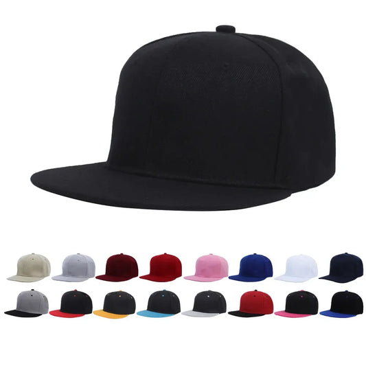 Acrylic Plain Snapback Cap