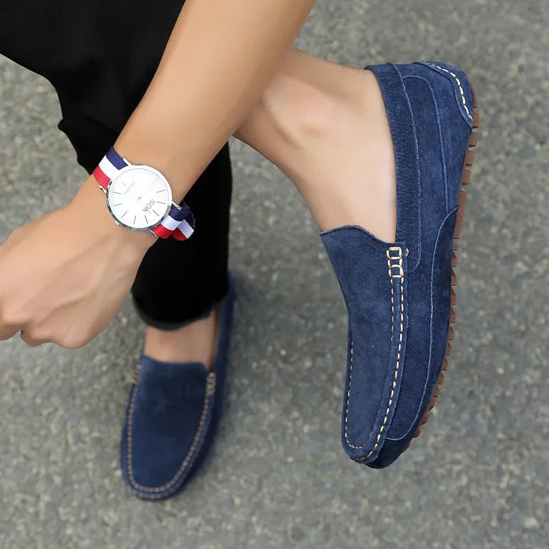 Suede Leather Luxury Loafers