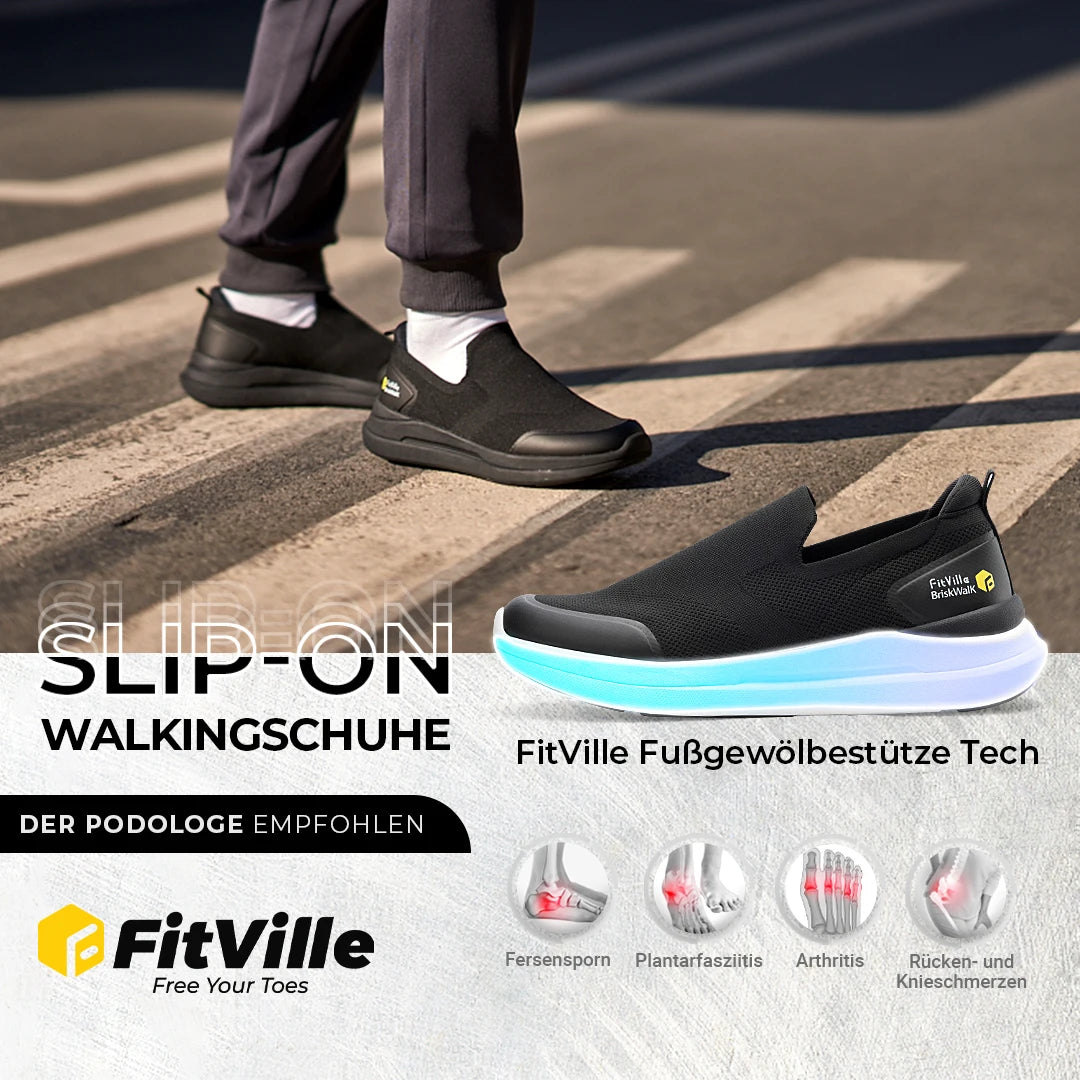 FitVille Walking Shoes Extra Wide Plantar Fasciitis Shoes Lightweight for Swollen Feet Orthopedic Foot Pain Relief