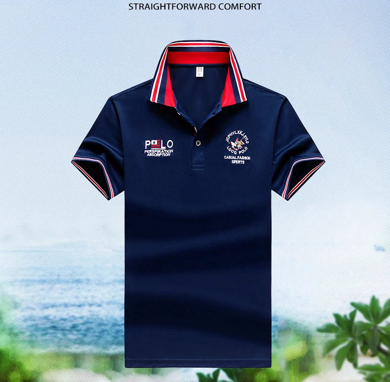 Jersey Golf Polo Shirts