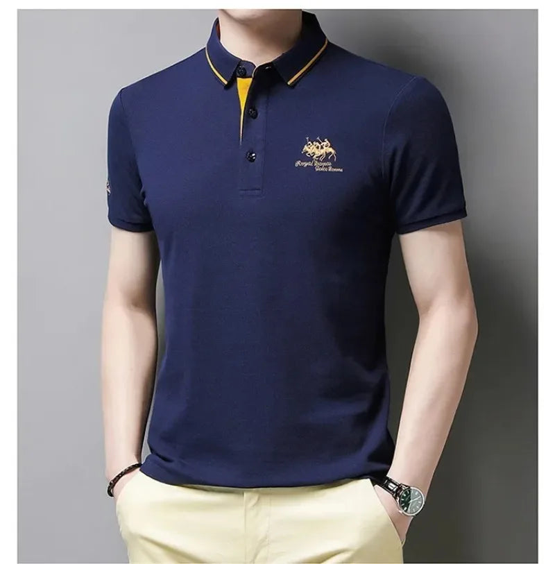 Short Sleeve polo Luxury Top