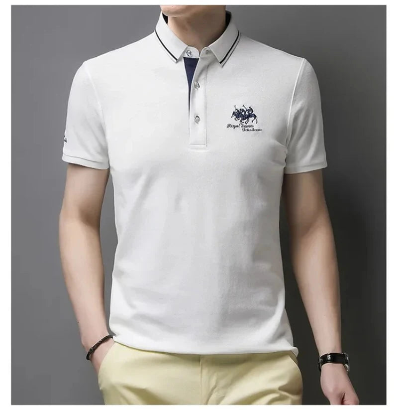 Short Sleeve polo Luxury Top