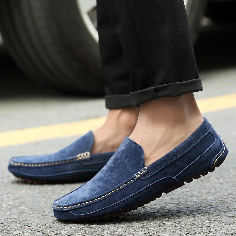 Suede Leather Luxury Loafers