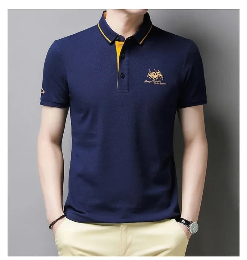 Short Sleeve polo Luxury Top