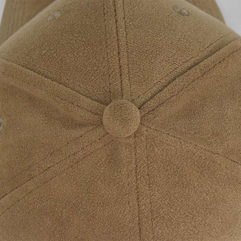 Solid Suede Baseball Cap