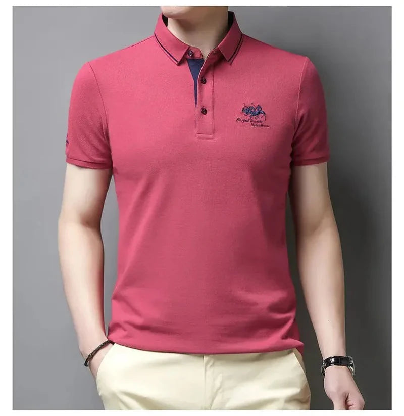 Short Sleeve polo Luxury Top