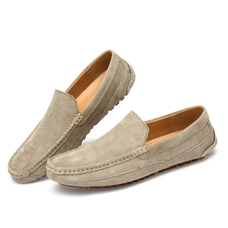 Suede Leather Luxury Loafers