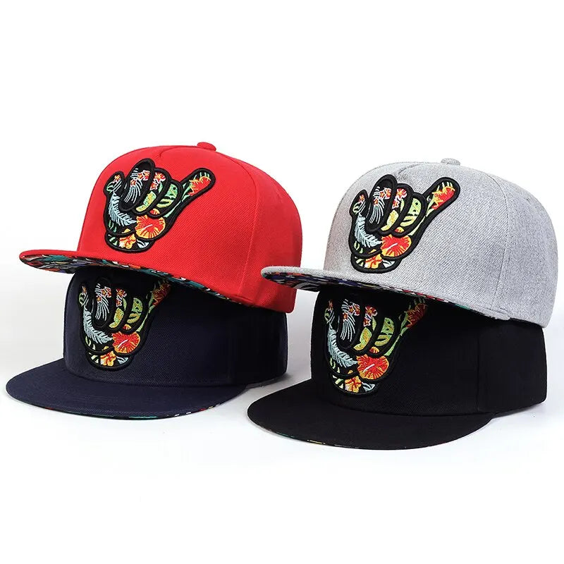 Colourful Fingers Hat