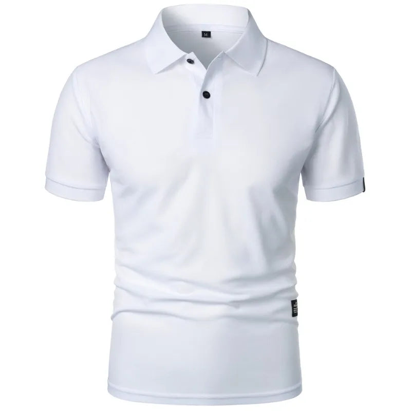 Animal Game Solid Color Polo Shirt