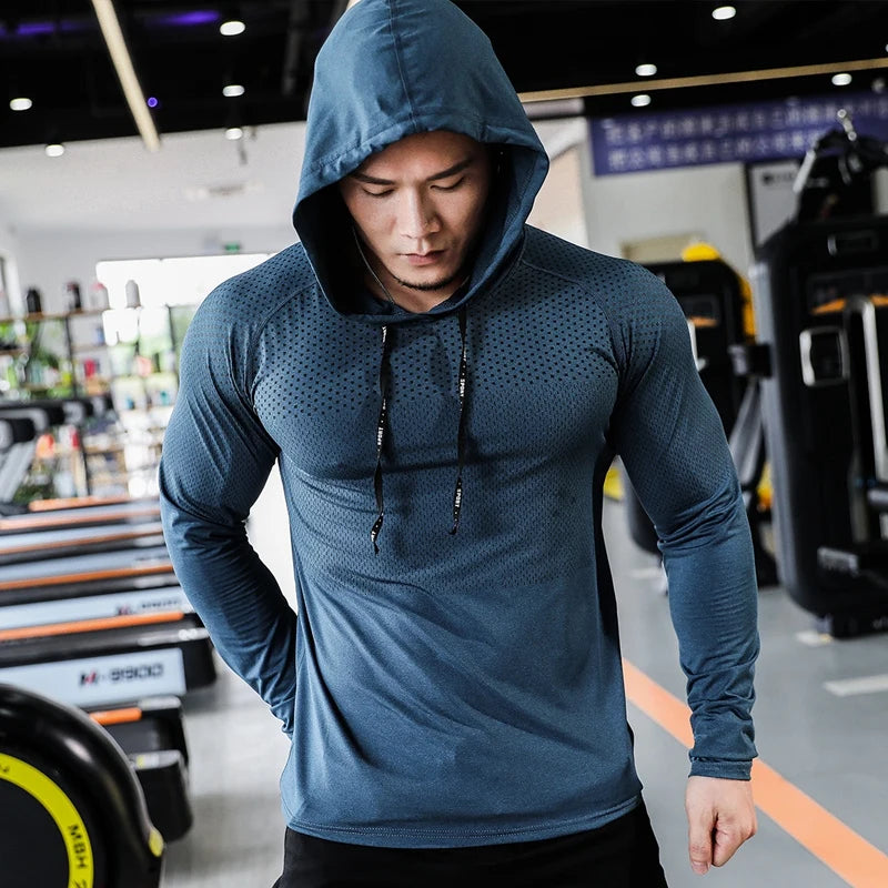 Fitness Tracksuit Running Sport Hoodie