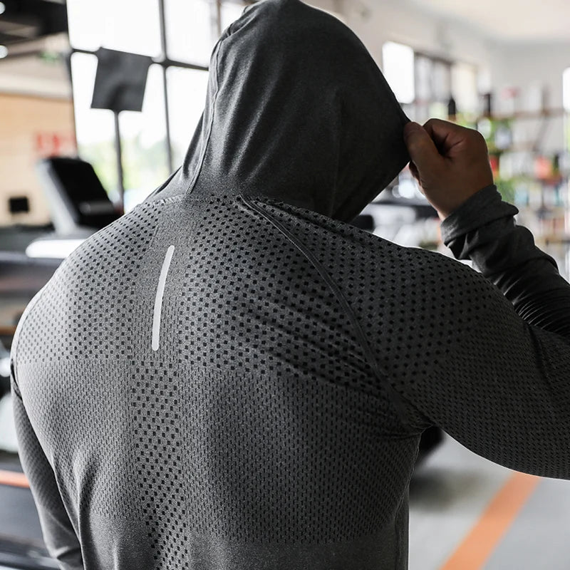 Fitness Tracksuit Running Sport Hoodie