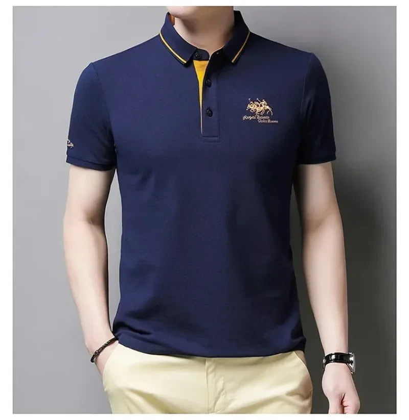 Short Sleeve polo Luxury Top