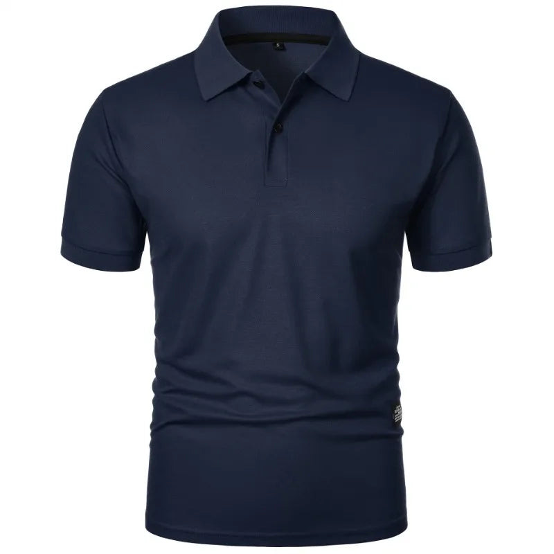 Animal Game Solid Color Polo Shirt